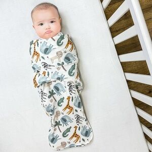 Gently used Norani Snugababe Swaddle™ Sleep Pod - Safari Animals, MSRP $35